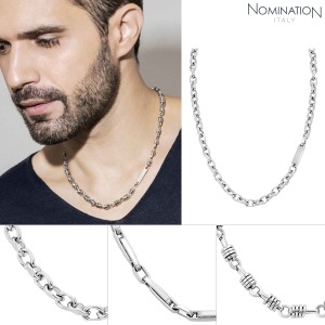 노미네이션 목걸이 BOND (본드) Necklace in stainless steel 021951(택1)