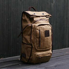 빌포드 Roll Top Safari Backpack Brown