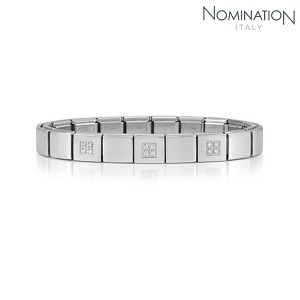 노미네이션 팔찌 IKONS (아이콘) Composable Bracelet 9 in stainless steel (CLASSIC) 239008/20