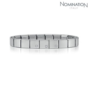 노미네이션 팔찌 IKONS (아이콘) Composable Bracelet 6 in stainless steel (CLASSIC) 239005/20