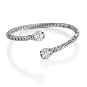 노미네이션 팔찌 ETERNITY (이터니티) bracelet Cubic Zirconia set in sterling silver 025014/001