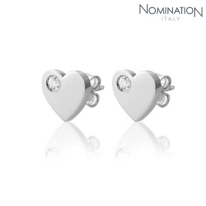 노미네이션 귀걸이 LOVE (러브) earrings with Cubic Zirconia 024530/014
