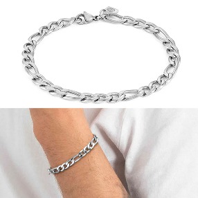 노미네이션 팔찌 B-YOND (비욘드) bracelet in steel with Curb Chain 028933 (택1)